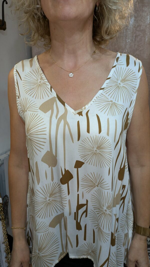 blouse sans manches LA FÉE MARABOUTEE taille 42