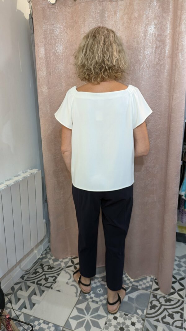 blouse blanche MADELEINE taille 42 – Image 5