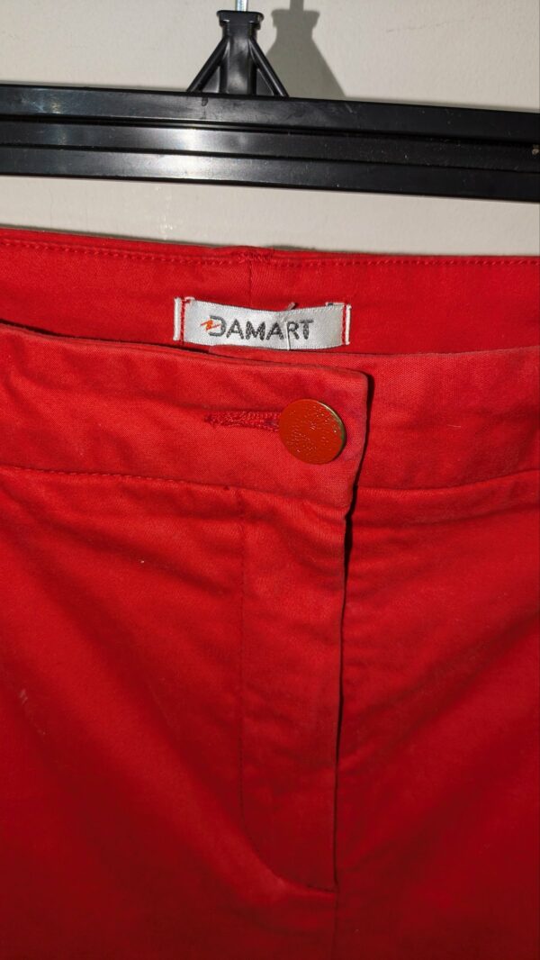 pantalon rouge DAMART taille 48 – Image 3