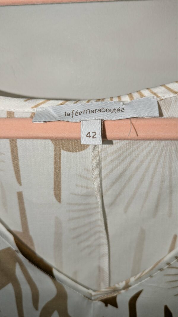blouse sans manches LA FÉE MARABOUTEE taille 42 – Image 4