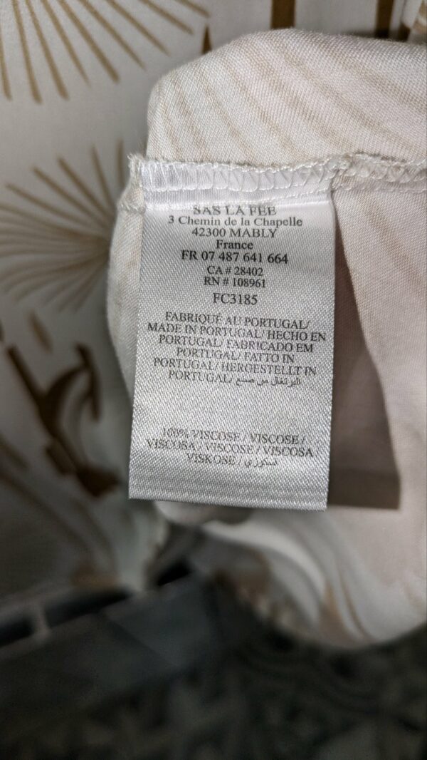blouse sans manches LA FÉE MARABOUTEE taille 42 – Image 3