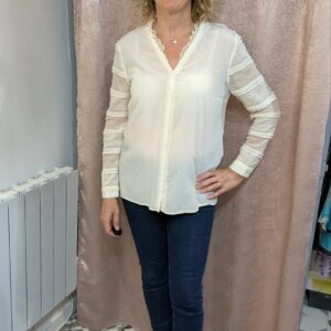chemise écrue ONE STEP taille 40