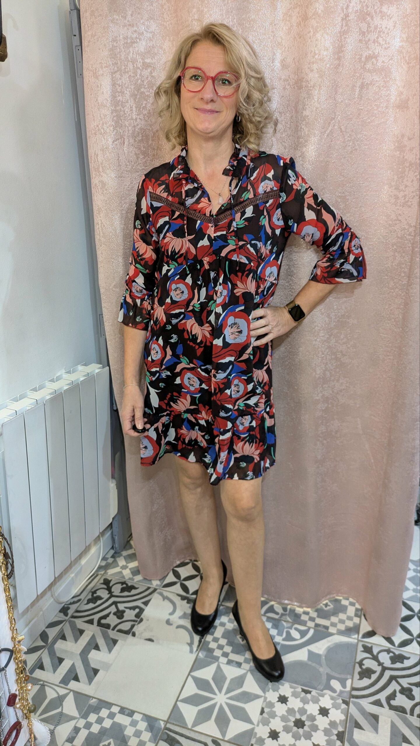 robe fleurie ONE STEP taille 40 – Image 10