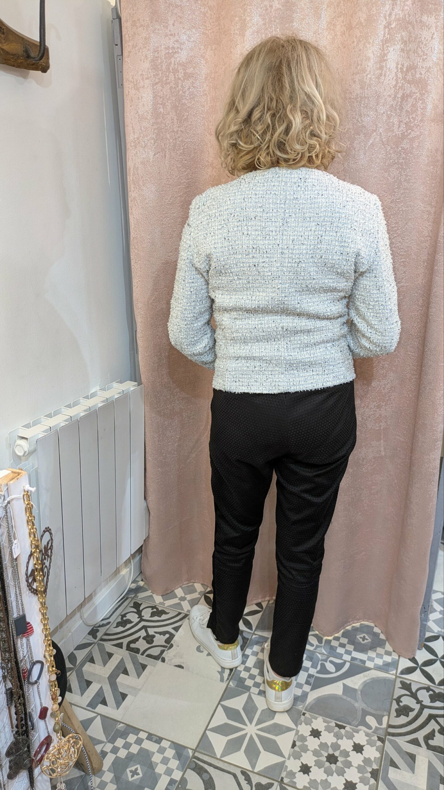veste en tweed HUGO BOSS taille 40/42 – Image 12