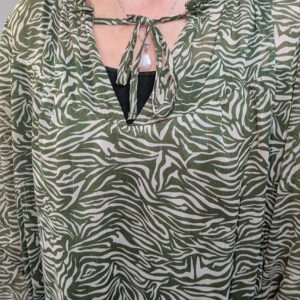 blouse kakie GRAIN DE MALICE taille 50