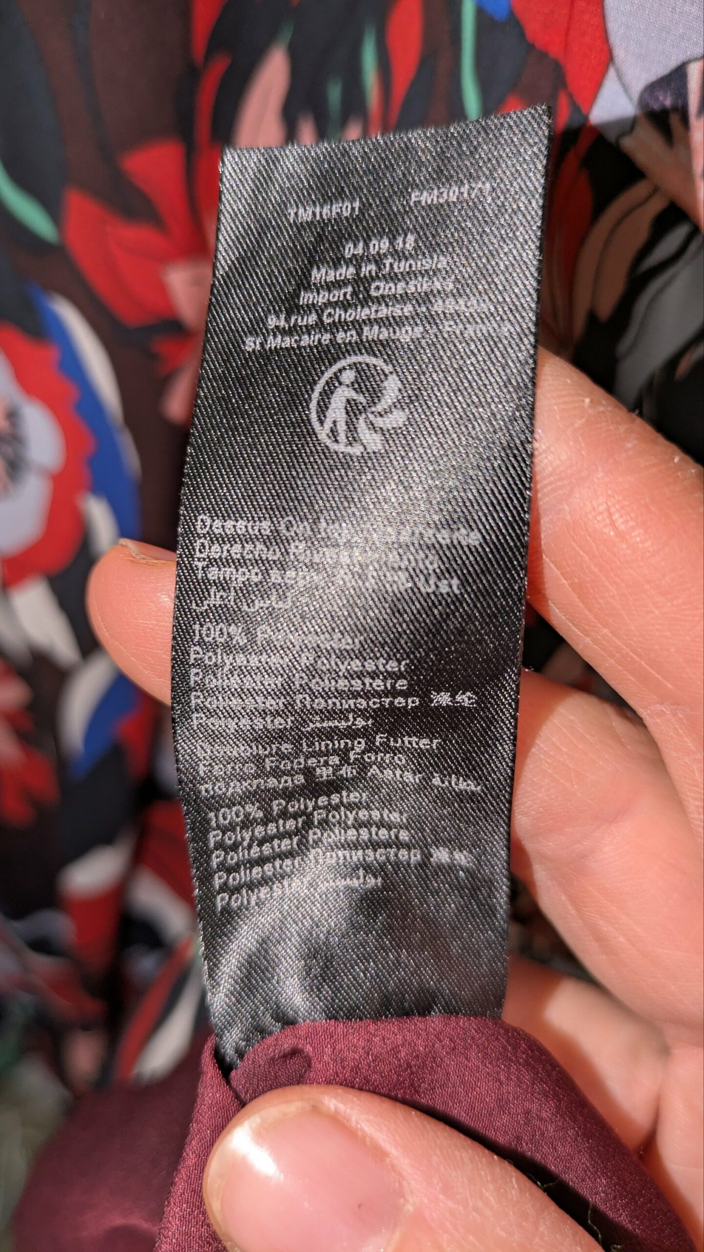 robe fleurie ONE STEP taille 40 – Image 3