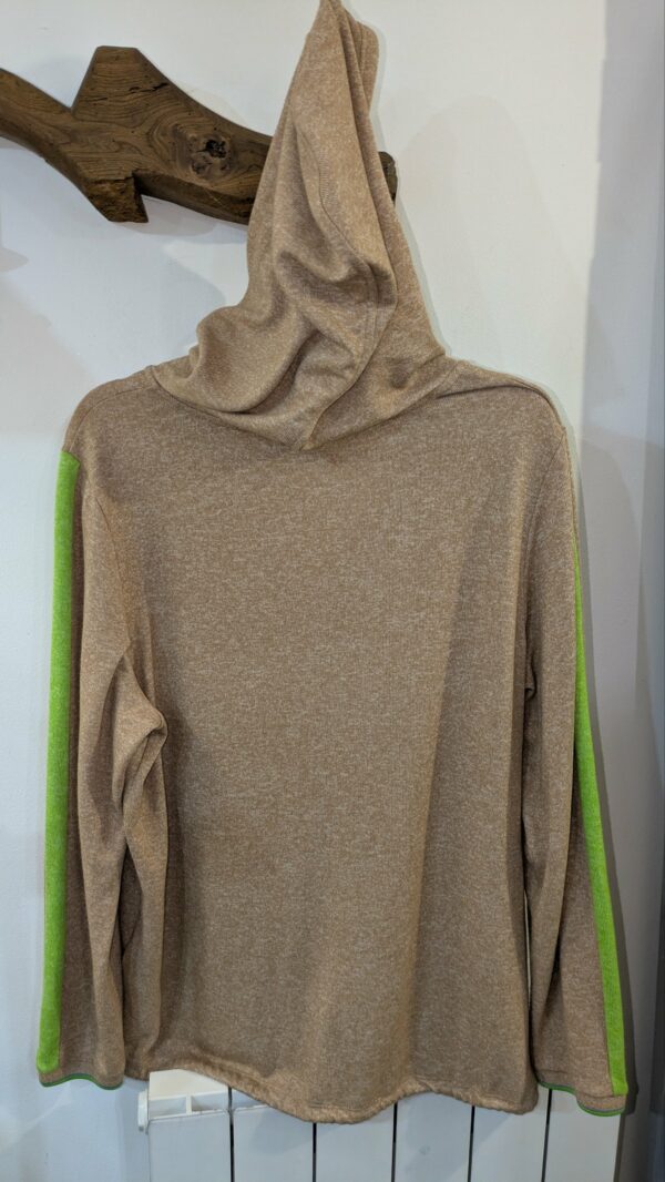 gilet à capuche beige et vert STREET ONE taille 46 – Image 6
