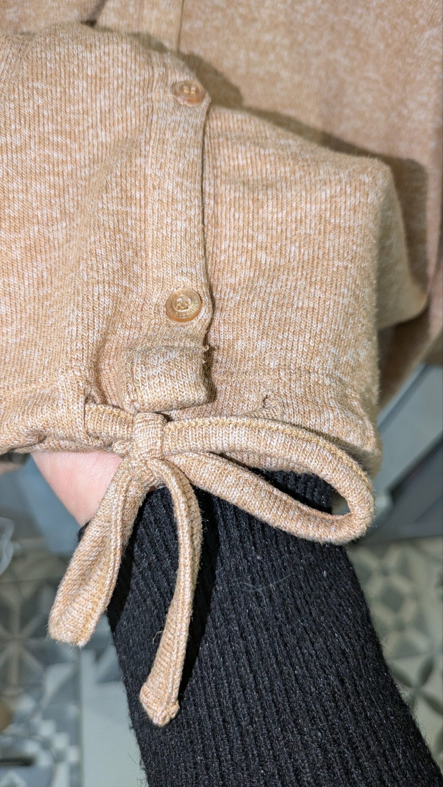 gilet à capuche beige et vert STREET ONE taille 46 – Image 4