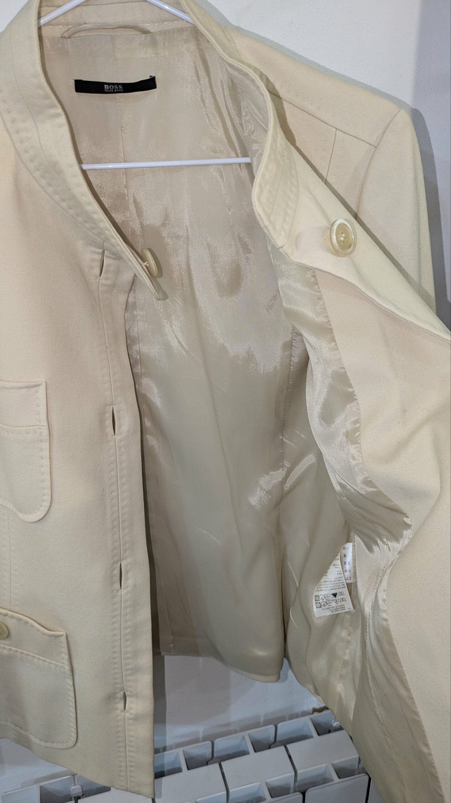 veste ivoire HUGO BOSS taille 40 – Image 11