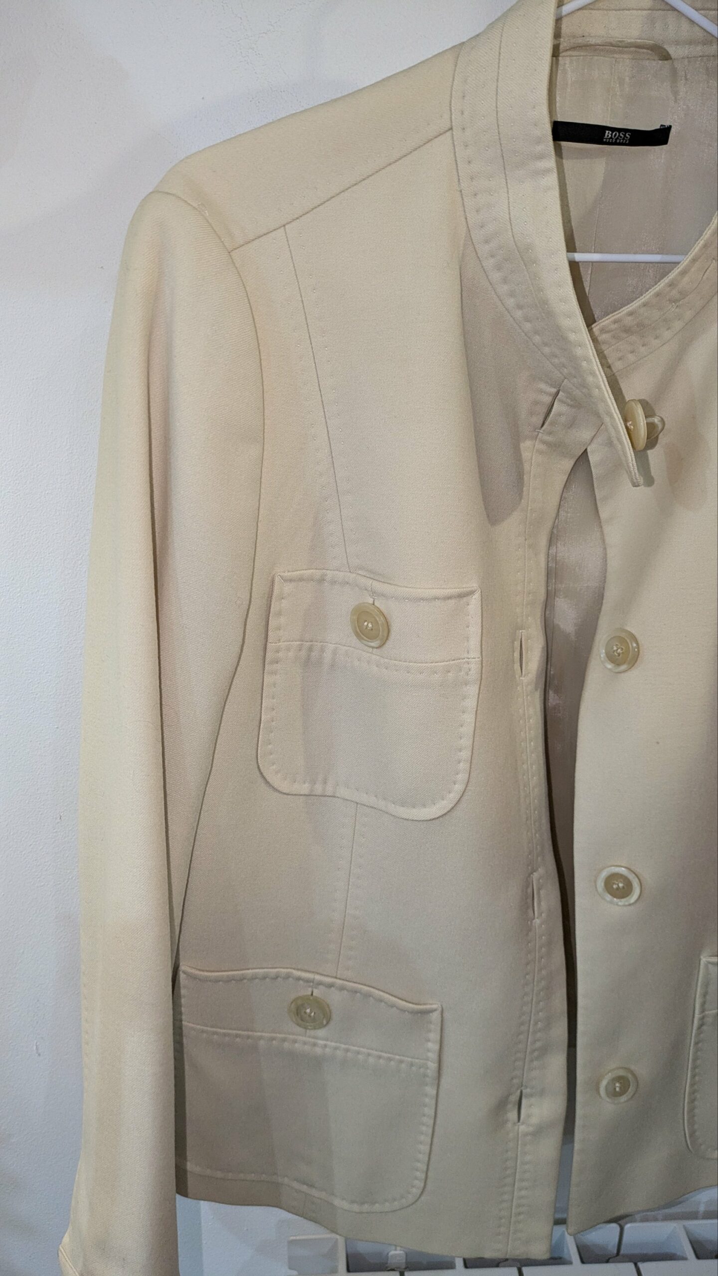 veste ivoire HUGO BOSS taille 40 – Image 6