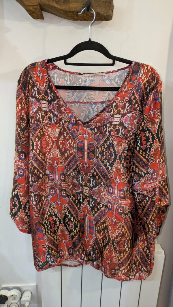 blouse colorée ELORA taille 46/48 – Image 6
