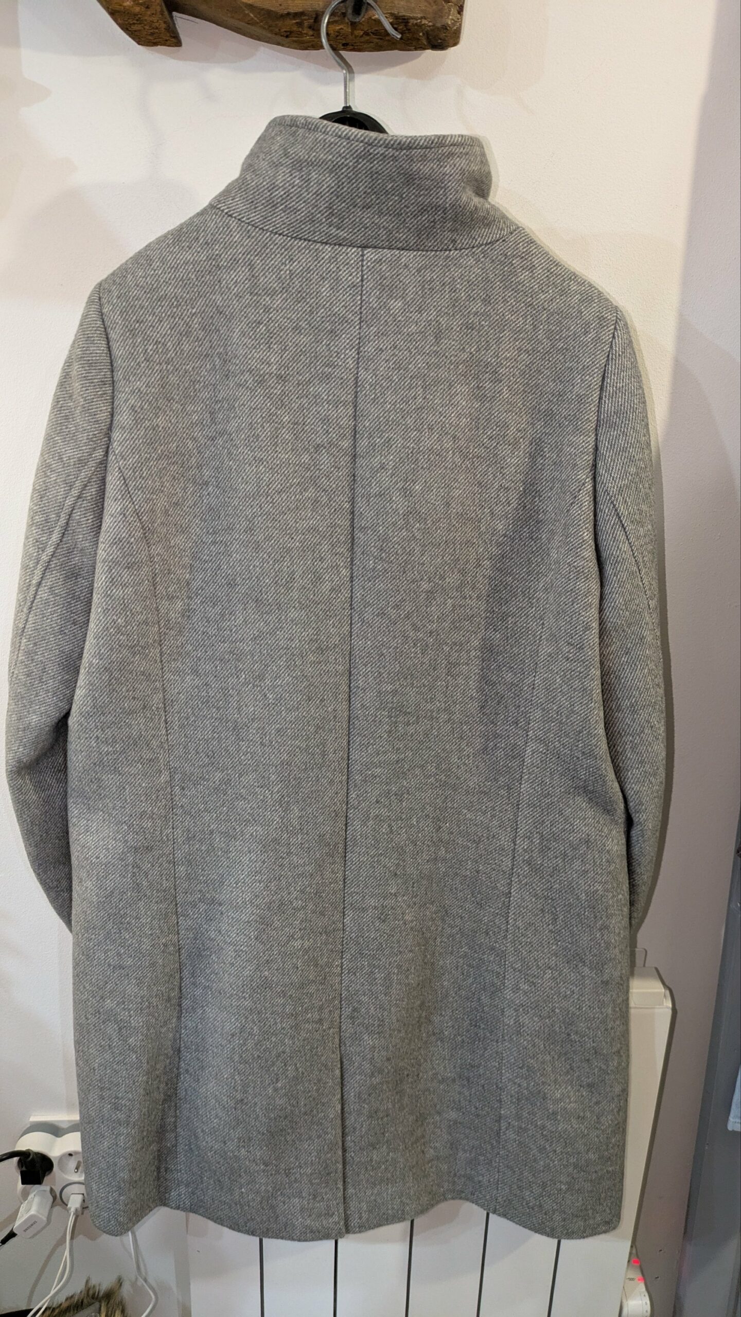 manteau 3/4 gris ANNE WEYBURN taille 42 – Image 9
