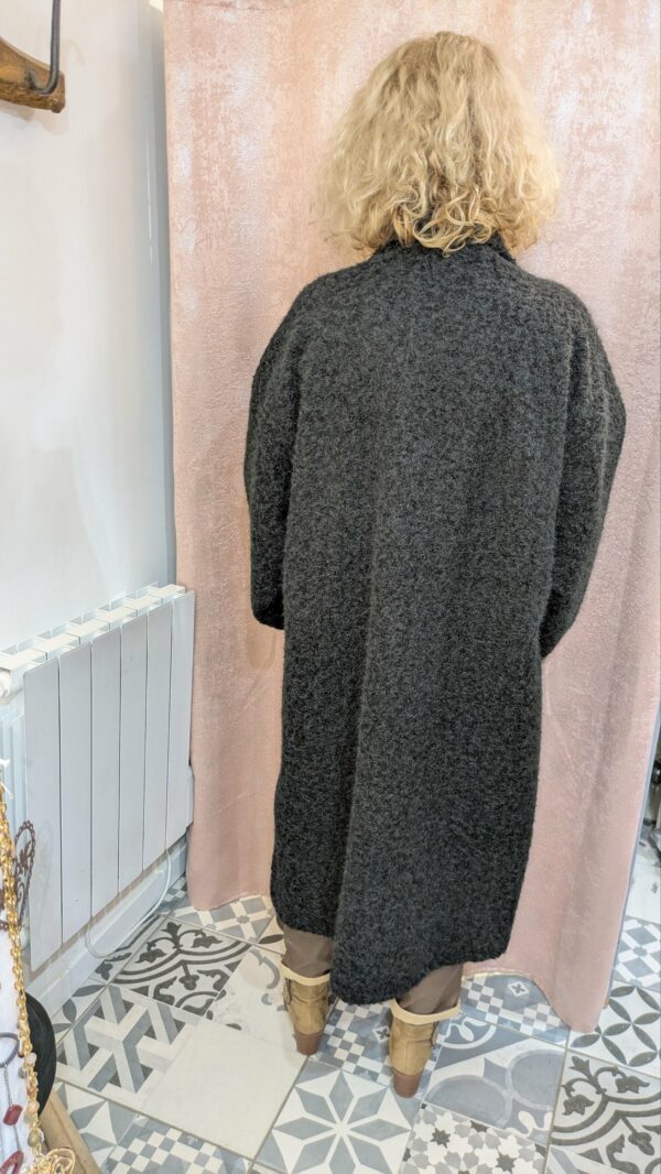 manteau gris anthracite taille 50/52 – Image 8