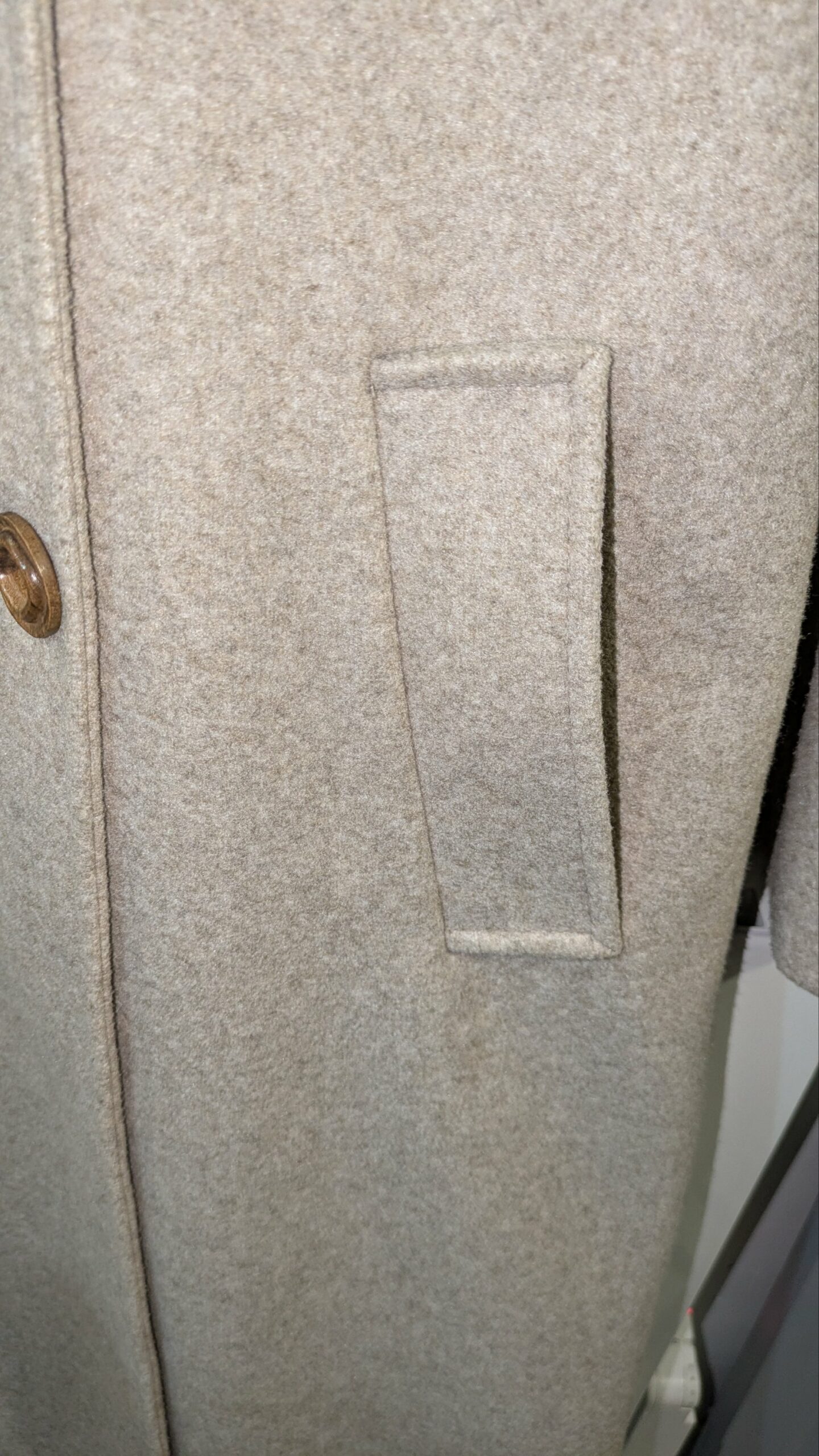 manteau long beige ZARA taille 42 â Image 7