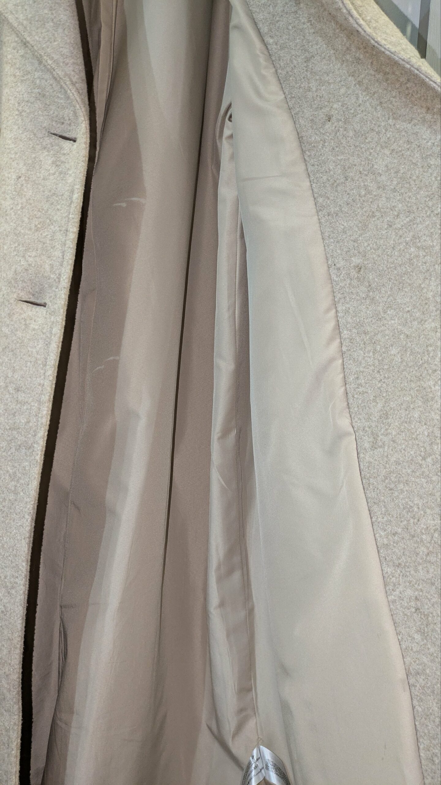 manteau long beige ZARA taille 42 â Image 10