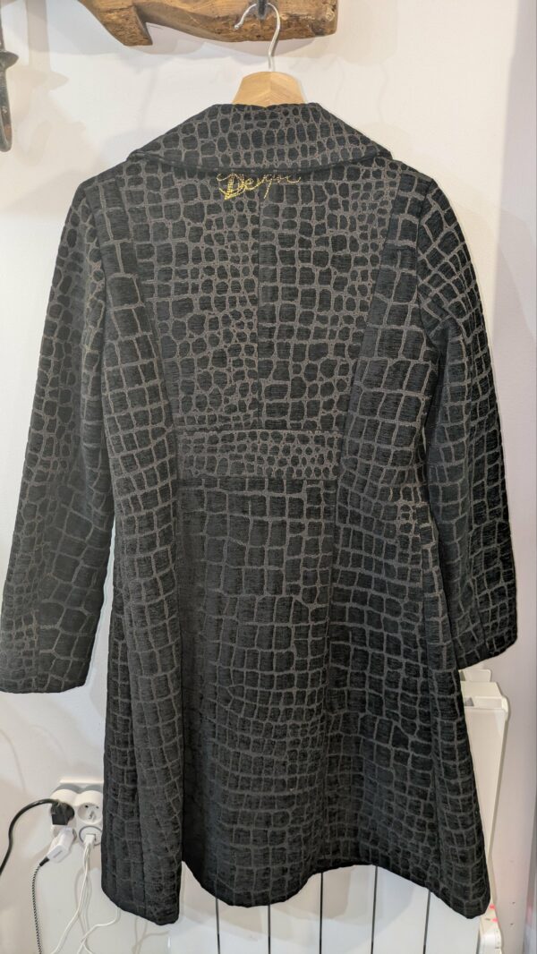 manteau noir DESIGUAL taille 38 – Image 7