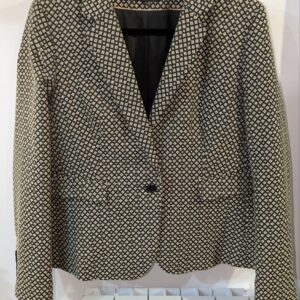 tailleur 1.2.3 beige et marron taille 46