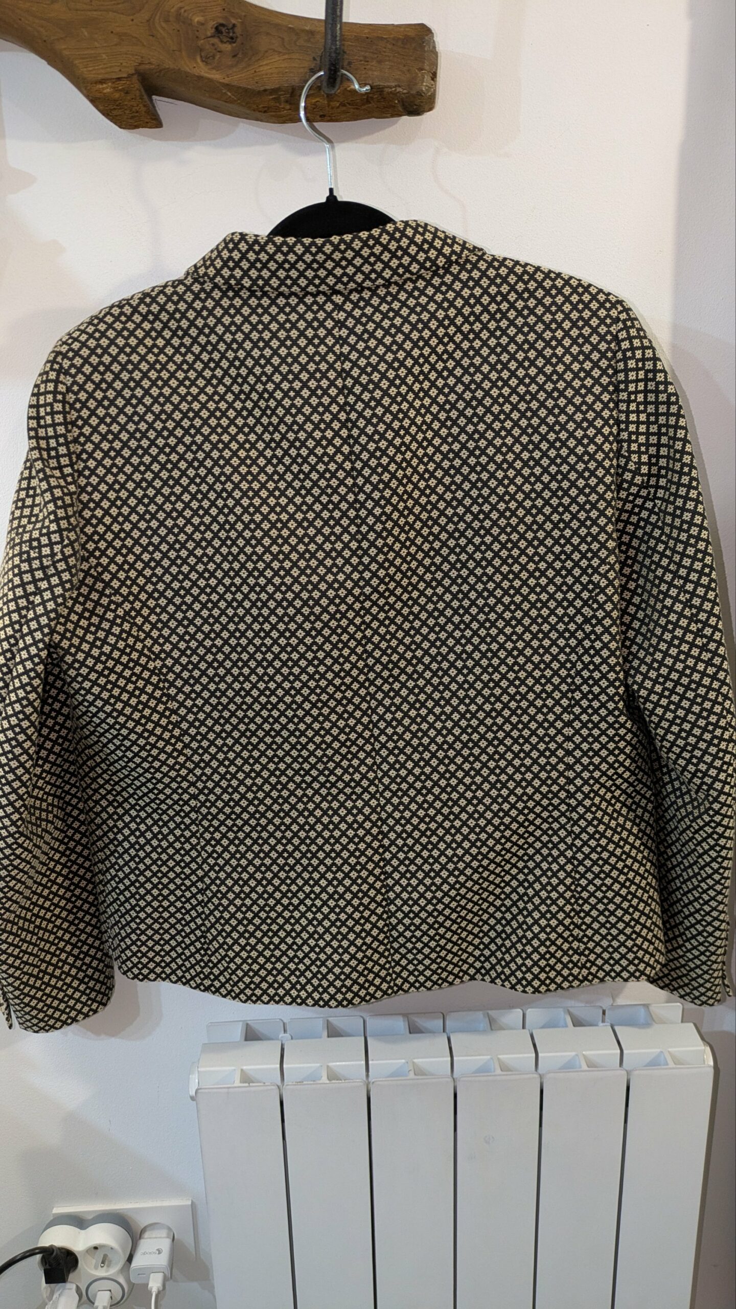 tailleur 1.2.3 beige et marron taille 46 – Image 7