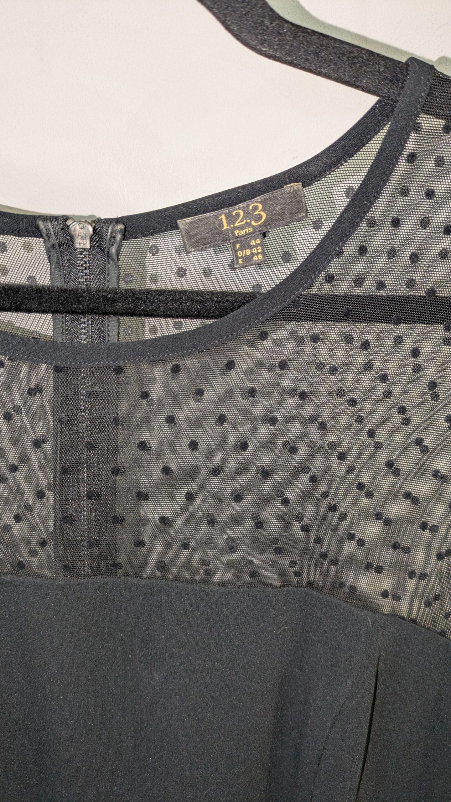 robe noire 1.2.3 taille 44 – Image 7