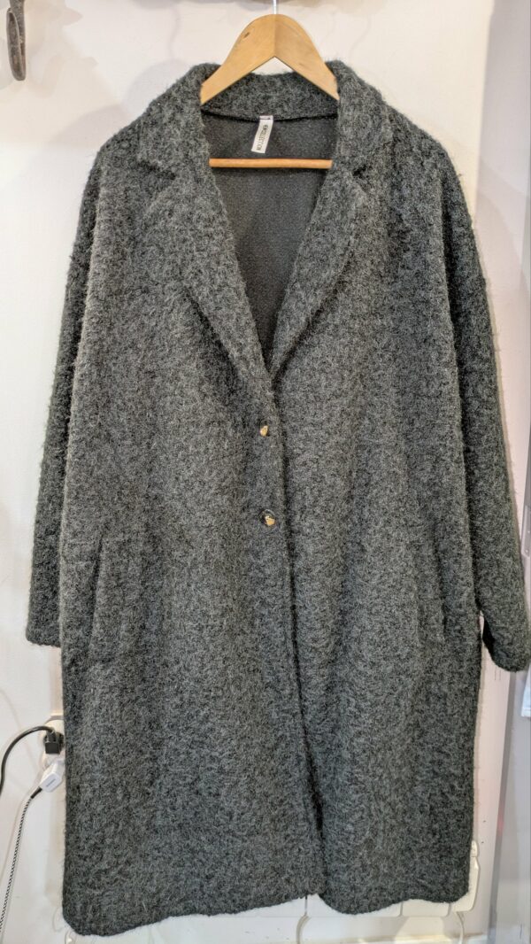 manteau gris anthracite taille 50/52 – Image 7