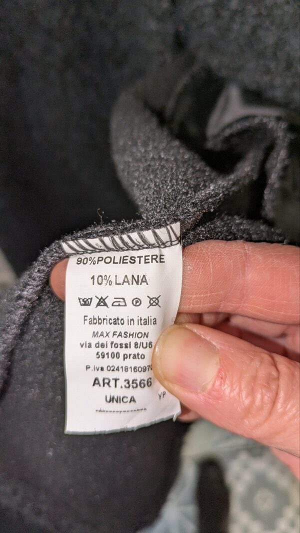 manteau gris anthracite taille 50/52 – Image 3