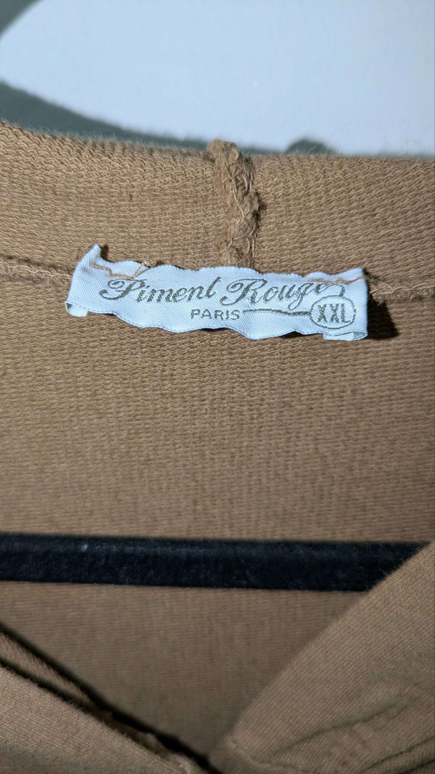 gilet à capuche marron PIMENT ROUGE taille 50/52 – Image 6
