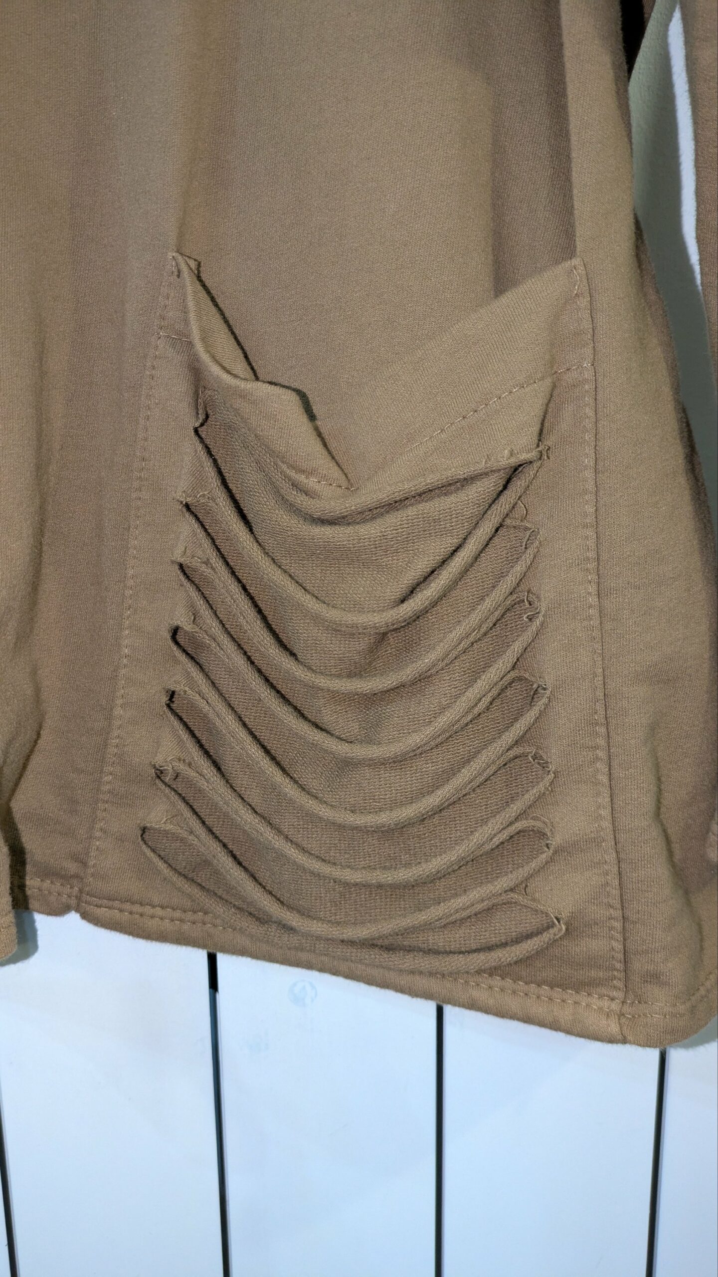 gilet à capuche marron PIMENT ROUGE taille 50/52 – Image 7