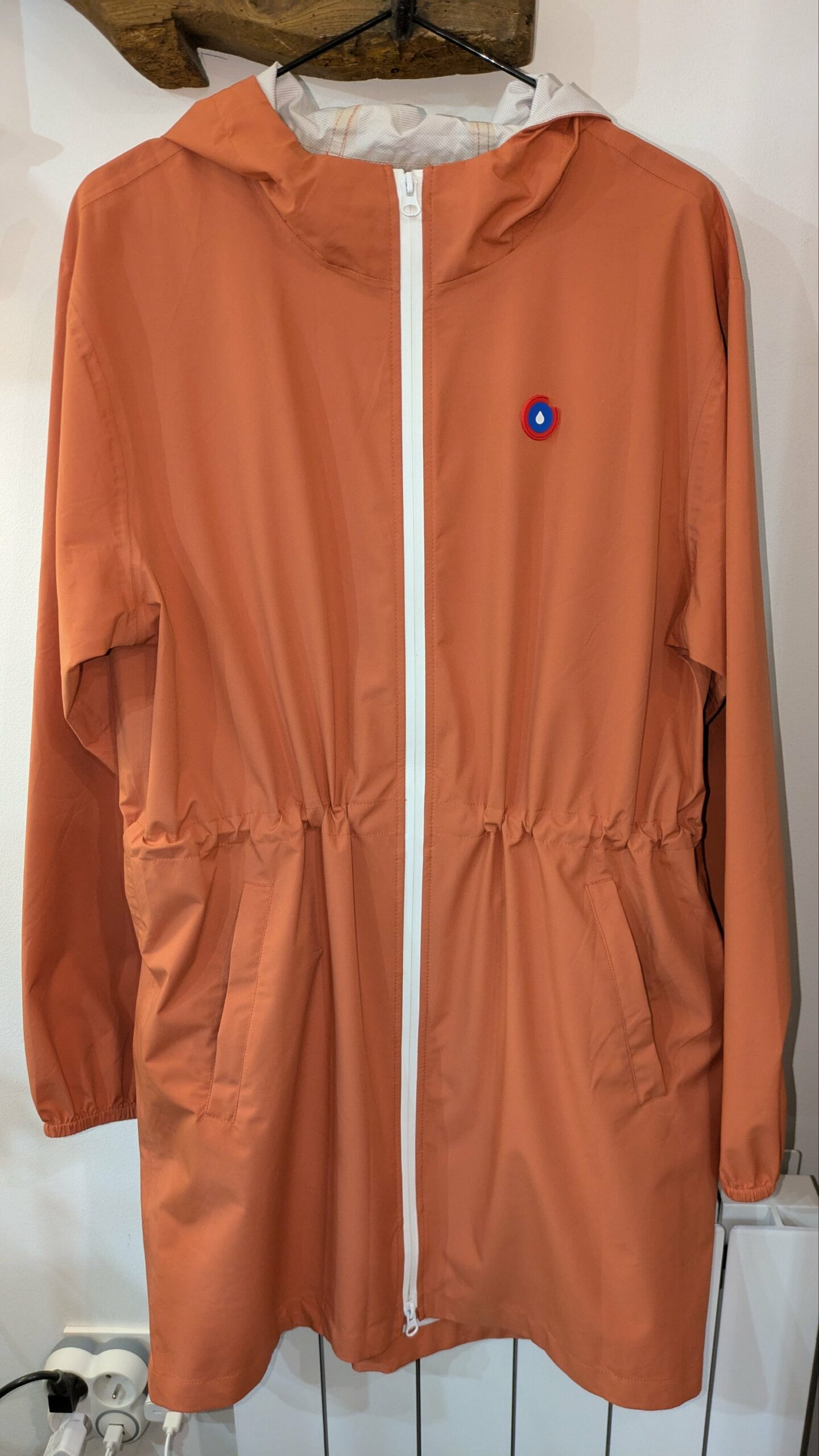 veste imperméable terracotta FLOTTE taille L – Image 11