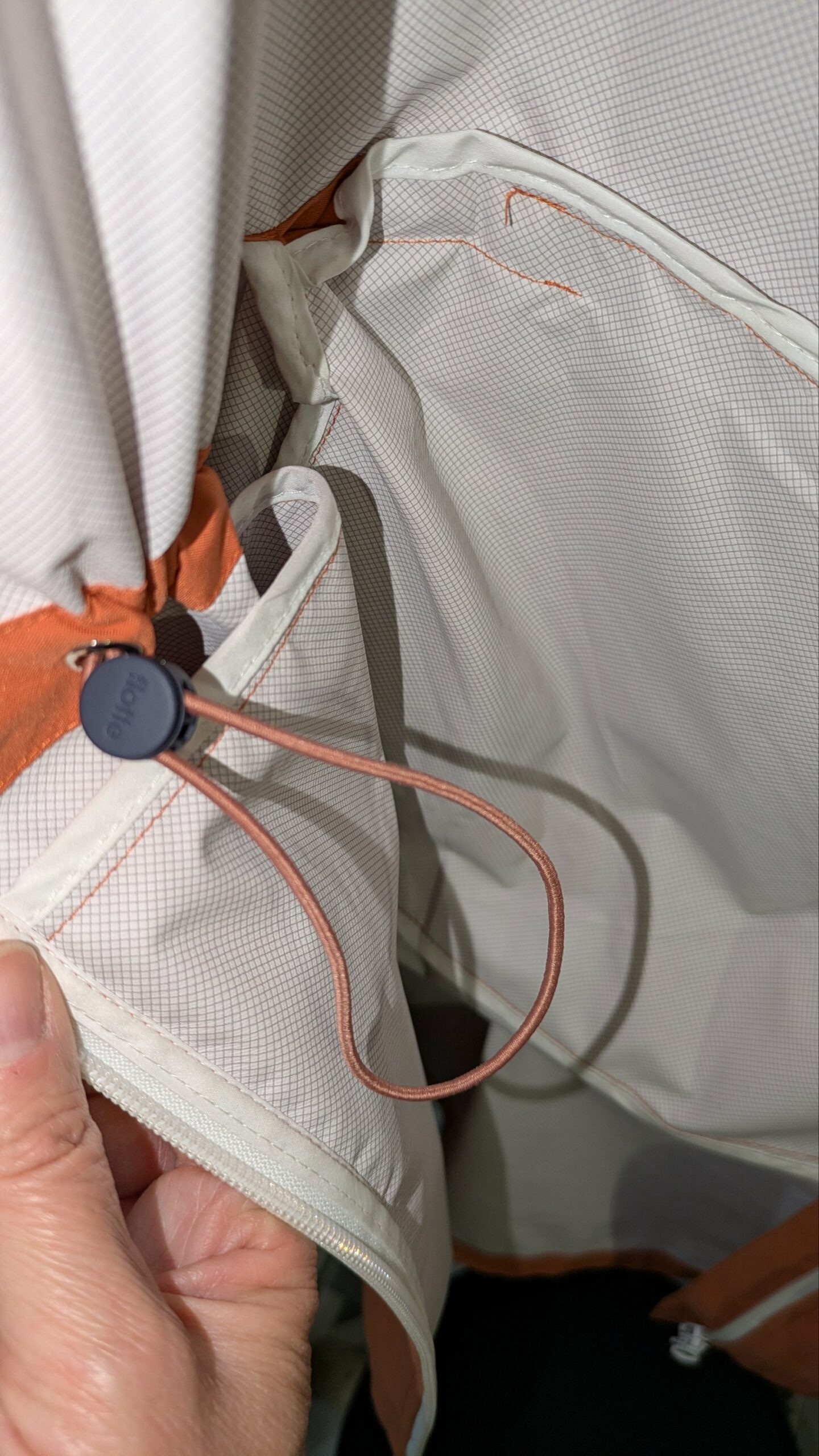 veste imperméable terracotta FLOTTE taille L – Image 3