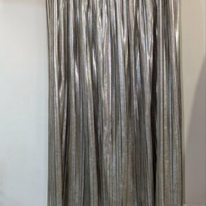 jupe plissée argentée taille S/M