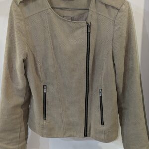 blouson perfecto beige CAMAÏEU taille 40