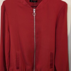 Veste bombers rouge ESSENTIEL taille 36 –