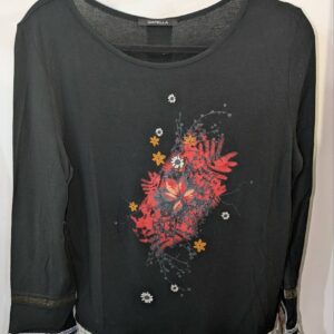 tunique noire GARELLA taille 44