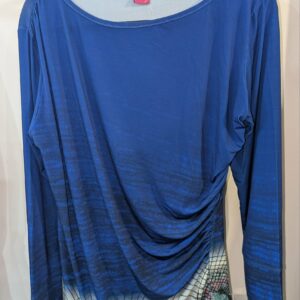 haut bleu SAVE THE QUEEN taille 42/44