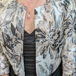veste motif floral Jacqueline Riu taille 42