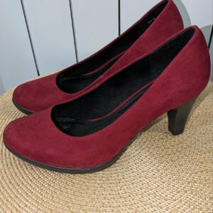 escarpins bordeaux Marco Tozzi pointure 38