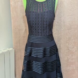 robe marine Promulias Paris taille 34