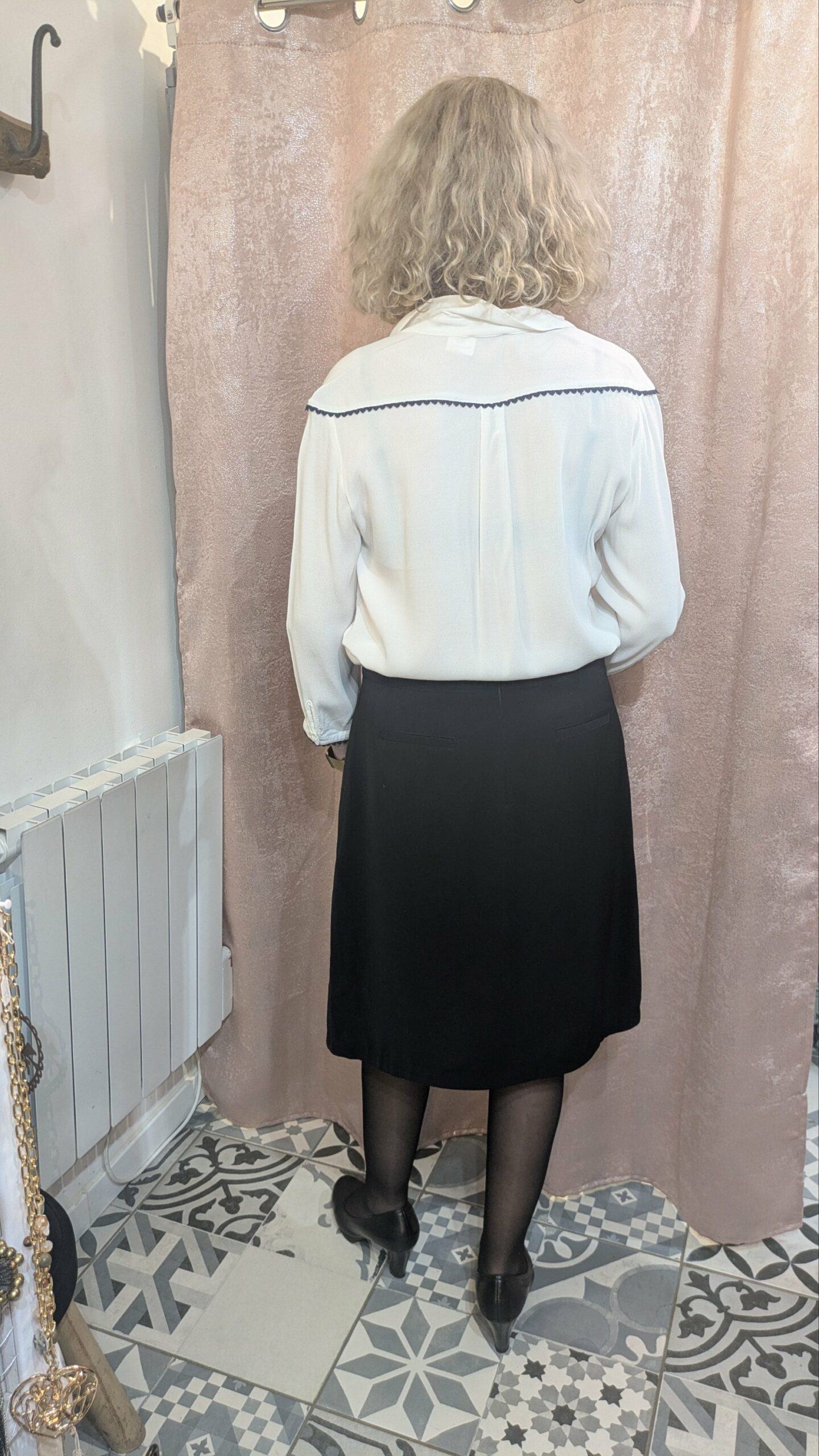 jupe noire Julie Guerlande taille 42 – Image 6