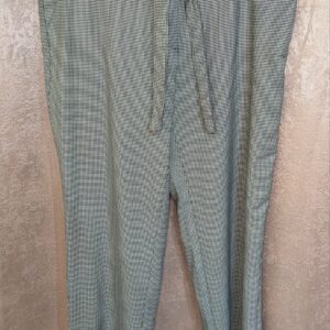 pantalon noir et blanc Mango taille 46