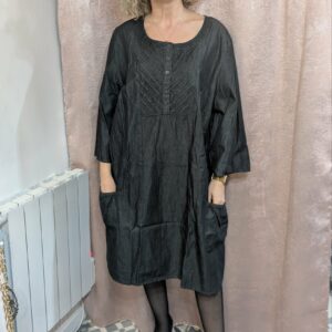 robe grise Blanche Porte taille 54