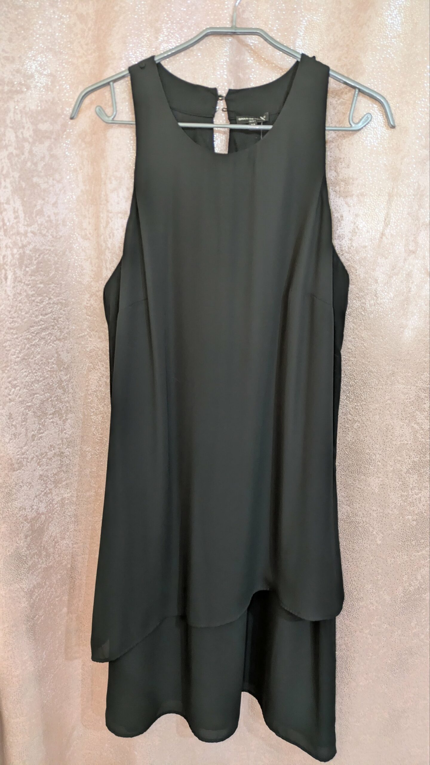 robe noire asymétrique Grain de malice taille 44 – Image 3