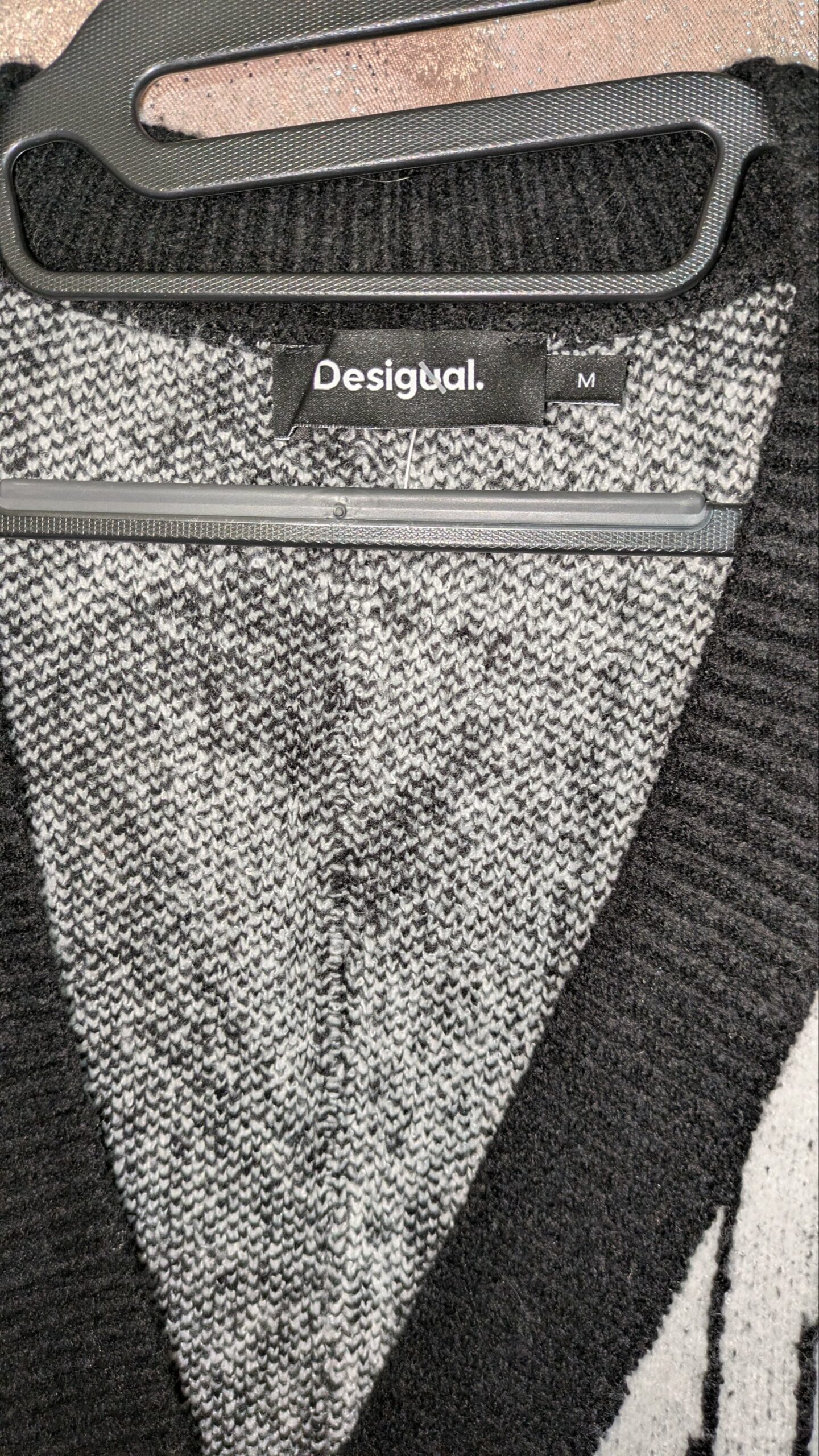 gilet noir et blanc Desigual taille 40 – Image 7