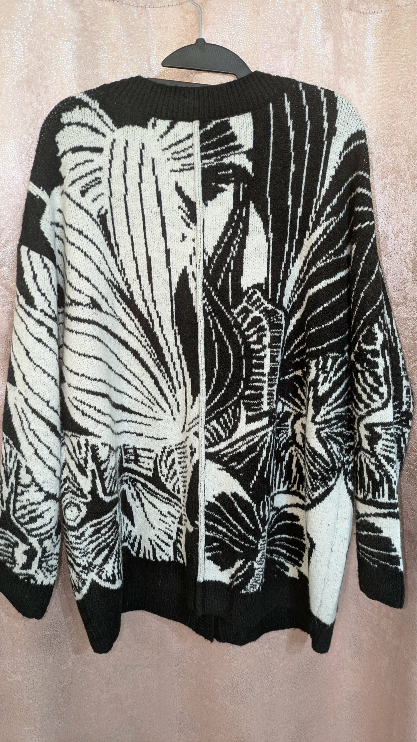 gilet noir et blanc Desigual taille 40 – Image 9