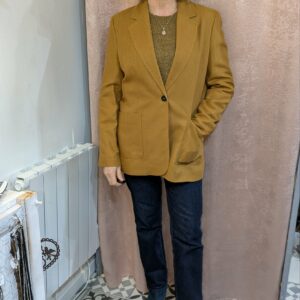 veste tailleur caramel Maison 1.2.3 taille 44