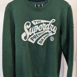 sweat vert Superdry taille 34