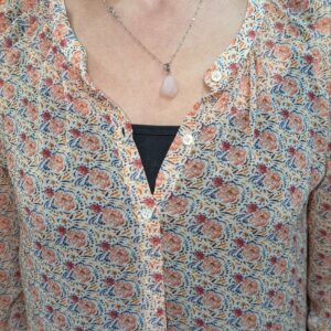 blouse en voile imprimé floral COMPTOIR DES COTONNIERS taille 40