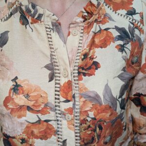 chemise fleurie MAËLLE taille 36