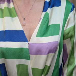 blouse imprimé géométrique MANGO taille 36