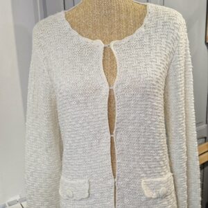 veste écrue ANNE WEYBURN taille 40