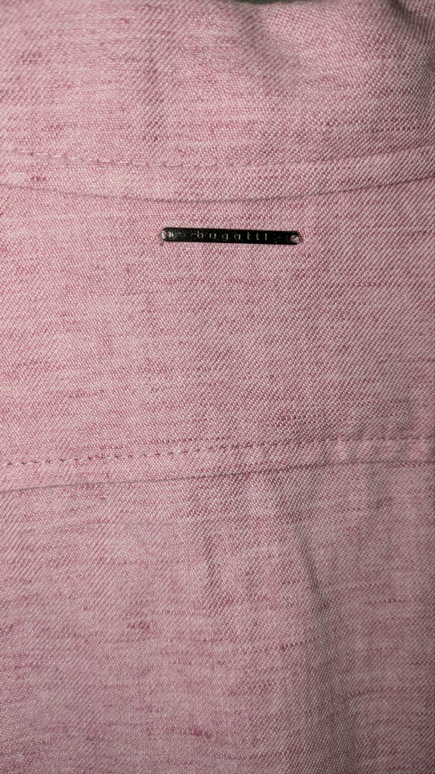 veste rose en lin BUGATTI taille 40 – Image 4